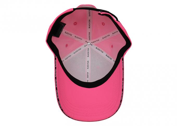 주문 간단한 조정가능한 분홍색 키 큰 편한 스포츠 테니스 운영하는 모자 모자