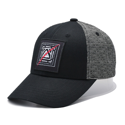 구부러진 음영 6 패널 야구 모자 주문 제작된 로고 디지털 프린팅