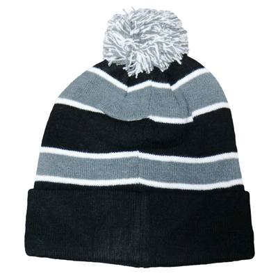 남녀 공통 온난한 겨울 니트 베레모 모자 100% 아크릴 물자 주문 로고