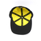 디스플레이 빌 6 위원회는 평평한 마스크 제한 100% 면 능직 노랑색 우븐 패치를 수놓았습니다