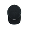 100% 면 평평한 마스크 빠른 회복 모자 고무 패치 검은 건축된 모자