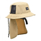 태양 위의 스카프 보호와 커스텀 로고 낚시꾼 수병이 쓰는 모자 100% 폴리에스테르