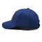 청색 54 센티미터 6 패널 면 야구 모자 남녀 공용 조정할 수 있는 커스텀 로고