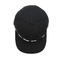 엠브로이드된 로고와 높은 내구성 검은 평평한 마스크 빠른 회복 모자