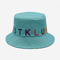 수병이 쓰는 모자 면 주문 제작된 로고는 야외 해가림 모자를 수놓았습니다