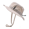 야외 활동을 위한 모자를 잡는 야외 드로스트링 수병이 쓰는 모자