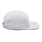 패셔너블한 선 셰이딩이 있는 5패널 플랫 챙 모자와 조절 가능한 여름용 스포츠 모자