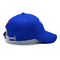 BSCI 6 패널 클래식 스포츠 아빠 모자 수직 로고 파란색 면화 모자 남자 여자 야구 모자