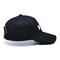 스티칭 라인 컬러 커스터마이징 가능한 5 패널 야구 모자 위압으로 평면 곡선 피크 스타일
