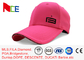 주문품 간단한 조정가능한 골프 모자 분홍색 키 큰 편한 스포츠 작풍