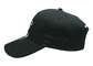 고무로 처리된 FUN Black Color Company 야구 모자는 당신의 자신의 야구 모자를 만듭니다