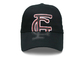 고무로 처리된 FUN Black Color Company 야구 모자는 당신의 자신의 야구 모자를 만듭니다