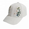 여름 숙녀 귀여운 수를 놓은 야구 모자 꽃은 56~60 Cm 크기를 모방했습니다