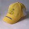 남녀 공통 모자가 레몬 노란색 3D 자수/아플리케 야구 모자 만화 스포츠에 의하여 모자를 씌웁니다