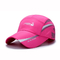 옥외 5명의 패널 운영하는 모자, Dryfit 직물 스포츠를 위한 접을 수있는 여름 모자