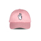 면 분홍색 까만 스포츠 아빠 모자 우아한 디자인 일요일 보호 머리 장식품