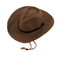 우아한 숙녀 파나마 모자, 예쁜 여자의 Trilby 여름 모자 밀짚 유형