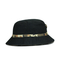 까만 장식적인 Camo 벨트 금속 로고가 일요일 물통을 낚시질하는 유행 작풍에 의하여 모자를 씌웁니다