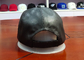 고급 품질 피혁원단은 로고 맞춘 벨크로 클로저 야구 커브 가장자리 모자를 엠보싱 처리합니다