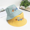 만화 귀여운 소년 여자 면 수병이 쓰는 모자 넓은 챙 햇빛 보호 비치 모자