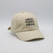 조정할 수 있는 금속 버클 햇빛 보호 사람들 아버지 모자 두건 주문 제작된 로고