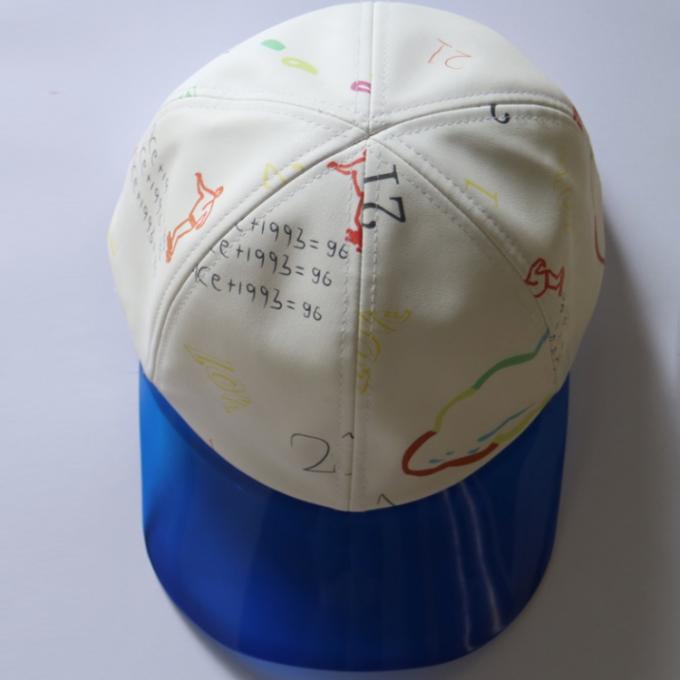 유행 플라스틱 빌은 여름을 위한 야구 모자 일요일 보호 Headwear를 인쇄했습니다