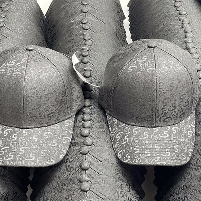 2025 New High Quality Design Baseball Cap Jacquard Pattern Cotton Embroidered Baseball Hat Wholesale Luxury Caps