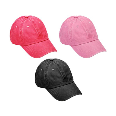 로고가 없는 사용자 정의 공백 100% 면 야구 모자