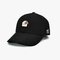 면도 스웨트밴드 6 패널 베이스볼 모자 구부러진 비저 6 안구 수직 귀여운 로고