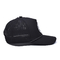 사용자 지정 고무 PVC 로고 트럭 모자 5 패널 방수 레이저 구멍 로프 골프 모자 달리기 스포츠 모자 남자