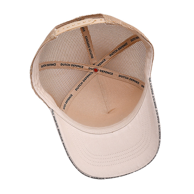 도매  Mesh Custom Cotton Trucker Cap 5 패널 Custom 인쇄 패치 bordery 샌드위치 비저 Cotton Trucker 모자