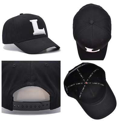 embroidered Custom Baseball Cap with Reinforced Seams Profile Crown And Adjustable Strap (보조된 바늘로 만든 베이스볼 모자)