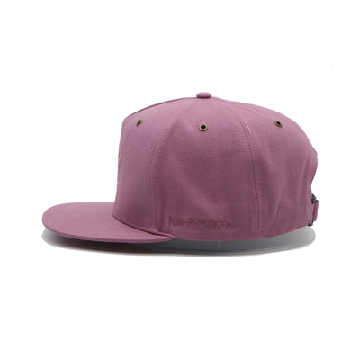 면 편평한 테두리 Snapback 모자 조정가능한 야구 모자 남녀 공통 디자인