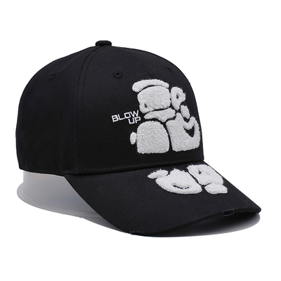 타울 embroidered 베이스볼 모자 곡선 가장자리와 사용자 정의 금속 Buckle