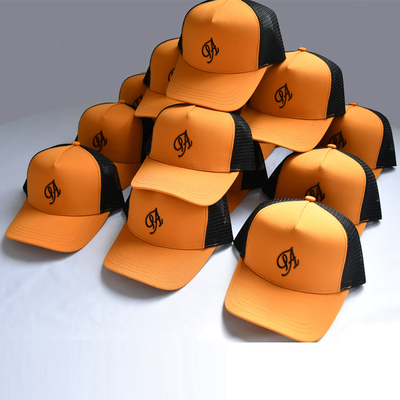 프리미엄 솜 땀띠가 있는 3D embroidered Trucker Cap Hats