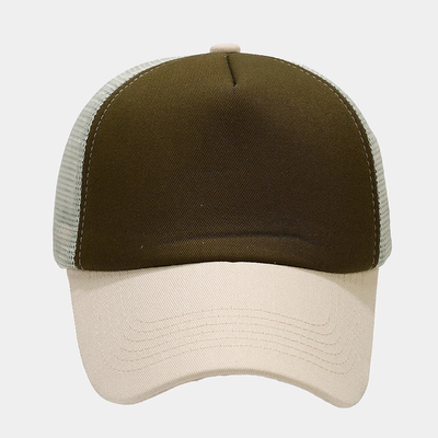 OEM 고품질 도매 Mesh 트럭 모자 5 패널 평면 뒷 트럭 모자 사용자 지정 Gorras Mesh 모자