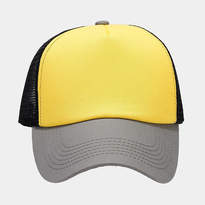 OEM 고품질 도매 Mesh 트럭 모자 5 패널 평면 뒷 트럭 모자 사용자 지정 Gorras Mesh 모자