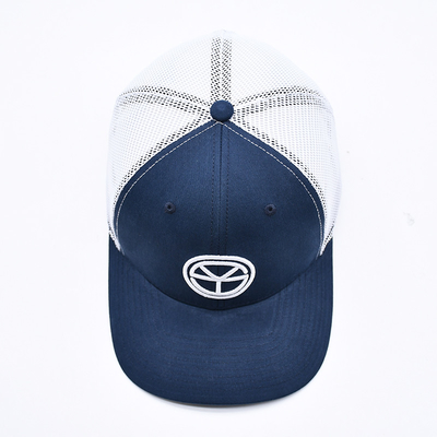 BSCI OEM 사용자 지정 로고 embroidered Richardson Trucker Hat Mesh Snap Back Gorras 6 패널 트럭 모자
