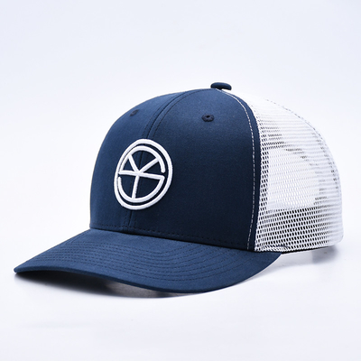 BSCI OEM 사용자 지정 로고 embroidered Richardson Trucker Hat Mesh Snap Back Gorras 6 패널 트럭 모자