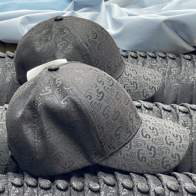 2025 New High Quality Design Baseball Cap Jacquard Pattern Cotton Embroidered Baseball Hat Wholesale Luxury Caps