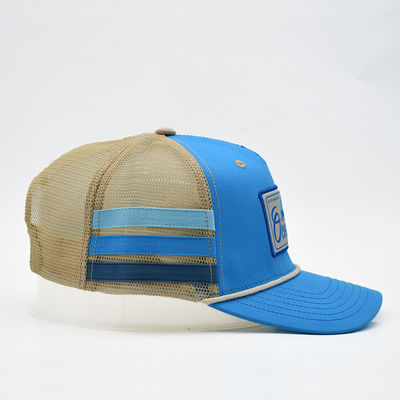 고품질 주문 오스트레일리아 트럭 모자 100% 면과 측면 줄무늬 embroidered 로고 디자인 자신만의 독특한 스타일 트럭 모자