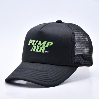 공장 고품질 맞춤형 고라 스크린 프린트 트럭 모자 고품질 면화 트럭 모자 망