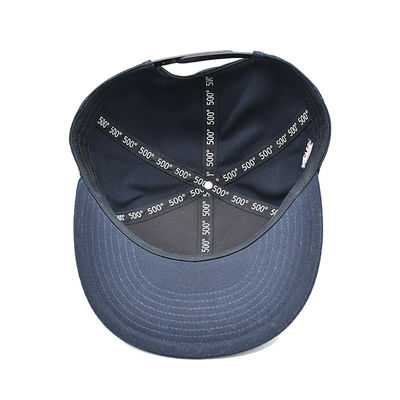 ODM 100% 면 유행의 평평한 챙 야구 모자 한국 힙합 모자