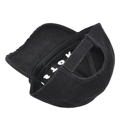 목화 6 패널 야구 모자 강화 된 바늘과 조정 가능한 스트랩을 포함하여 사용자 지정 로고 인쇄에 훌륭한 선택