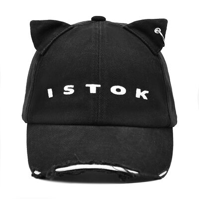 목화 6 패널 야구 모자 강화 된 바늘과 조정 가능한 스트랩을 포함하여 사용자 지정 로고 인쇄에 훌륭한 선택