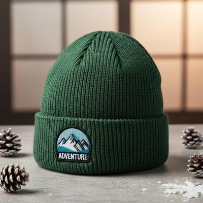 사용자 지정 수직 넥타이 베니 모자 성인 둘레와 겨울 따뜻함을 위해 아크릴 재료