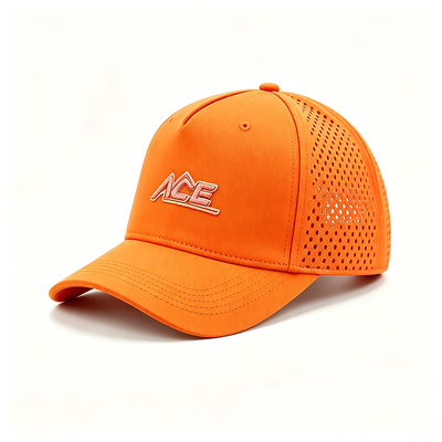Unisex Six-Panel Baseball Cap With 6 Eyelets Breathable Lightweight Design Perfect For Sports Casual Wear And Everyday