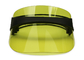 UV50+에 의하여 착색되는 자카드 직물 탄력 있는 테이프를 가진 녹색 조정가능한 차양판 모자