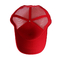 아름다운 빨간 공백 메시 트럭 운전사 모자, 우수한 디자인 망 5개의 패널 모자
