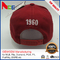 남녀 공통 조정가능한 결박을 가진 빨강에 의하여 인쇄되는 야구 모자 Customizable 로고